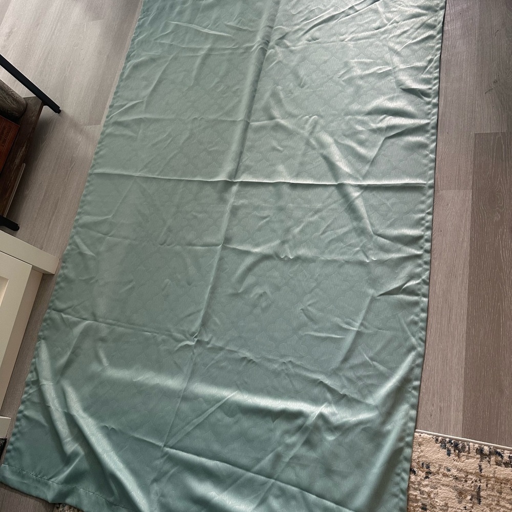 Teal Curtain 2 Panel